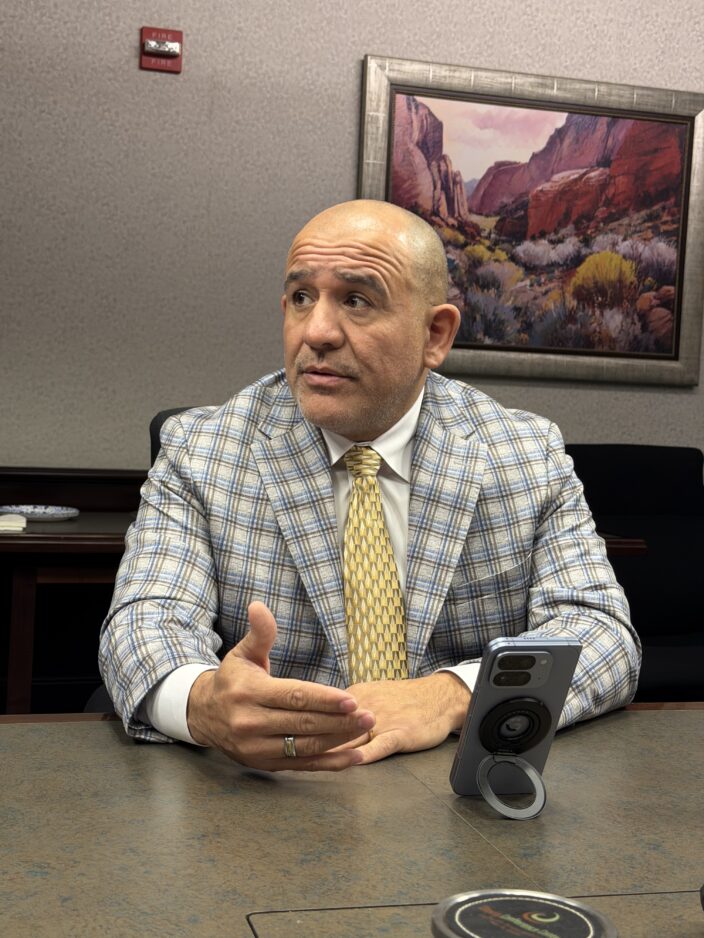 Luis Lopez talks about setting politics aside and helping people